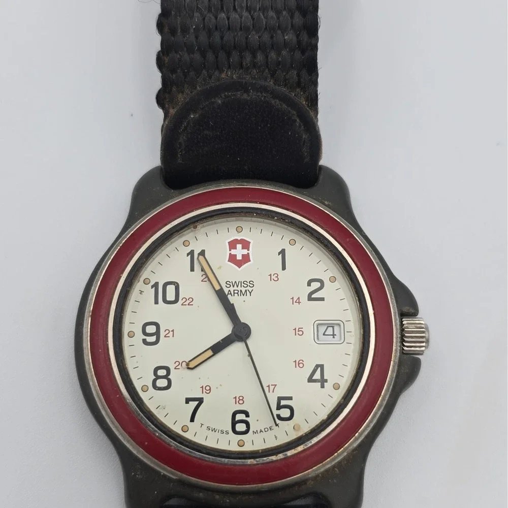 SWISS ARMY Adventure Team Marlboro Watch UNTESTED Repair or Parts